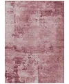 Addison Chantille Mahine Washable Acn1062 10'x14' Area Rug In Rose