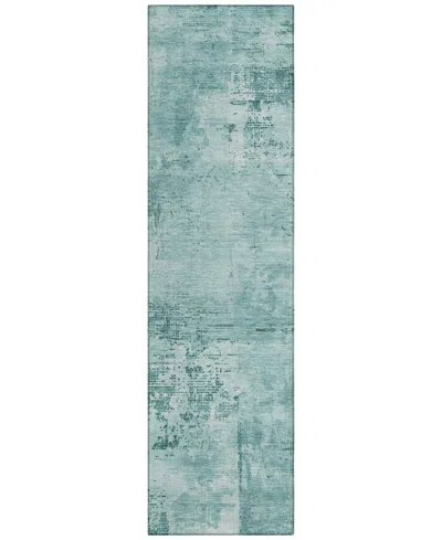 Addison Chantille Mahine Washable Acn1062 2'3"x7'6" Runner Area Rug In Teal