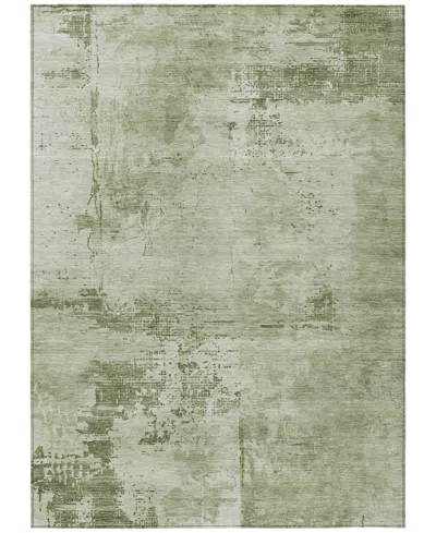 Addison Chantille Mahine Washable Acn1062 2'6"x3'10" Area Rug In Olive