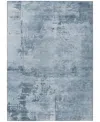 Addison Chantille Machine Washable Acn1062 5'x7'6" Area Rug In Denim