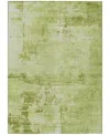 Addison Chantille Mahine Washable Acn1062 8'x10' Area Rug In Lime