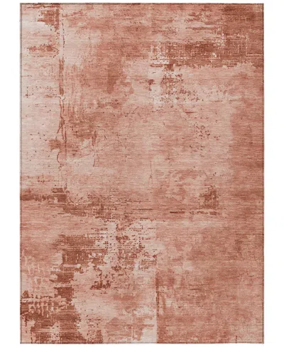 Addison Chantille Mahine Washable Acn1062 9'x12' Area Rug In Paprika