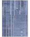 Addison Chantille Mahine Washable Acn1063 10'x14' Area Rug In Denim