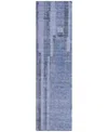 Addison Chantille Mahine Washable Acn1063 2'3"x7'6" Runner Area Rug In Denim