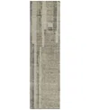 Addison Chantille Mahine Washable Acn1063 2'3"x7'6" Runner Area Rug In Taupe