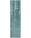 Addison Chantille Mahine Washable Acn1063 2'3"x7'6" Runner Area Rug In Teal