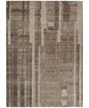 Addison Chantille Mahine Washable Acn1063 2'6"x3'10" Area Rug In Brown