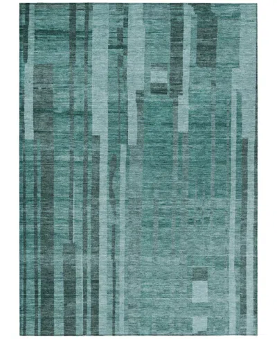 Addison Chantille Mahine Washable Acn1063 8'x10' Area Rug In Teal