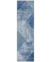 Addison Chantille Mahine Washable Acn1065 2'3"x7'6" Runner Area Rug In Blue