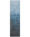 Addison Chantille Mahine Washable Acn1066 2'3"x7'6" Runner Area Rug In Blue