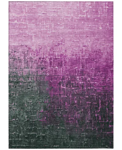 Addison Chantille Mahine Washable Acn1066 2'6"x3'10" Area Rug In Rose