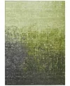 Addison Chantille Mahine Washable Acn1066 5'x7'6" Area Rug In Lime