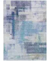Addison Chantille Mahine Washable Acn1067 9'x12' Area Rug In Blue