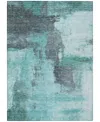 Addison Chantille Mahine Washable Acn1068 2'6"x3'10" Area Rug In Teal