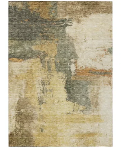 Addison Chantille Mahine Washable Acn1068 5'x7'6" Area Rug In Sage