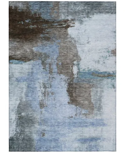 Addison Chantille Mahine Washable Acn1068 8'x10' Area Rug In Blue