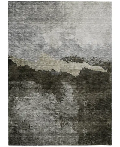 Addison Chantille Mahine Washable Acn1069 10'x14' Area Rug In Taupe