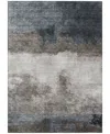 Addison Chantille Mahine Washable Acn1070 9'x12' Area Rug In Gray