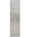 Addison Chantille Mahine Washable Acn1074 2'3"x7'6" Runner Area Rug In Taupe