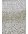 Addison Chantille Mahine Washable Acn1074 2'6"x3'10" Area Rug In Taupe