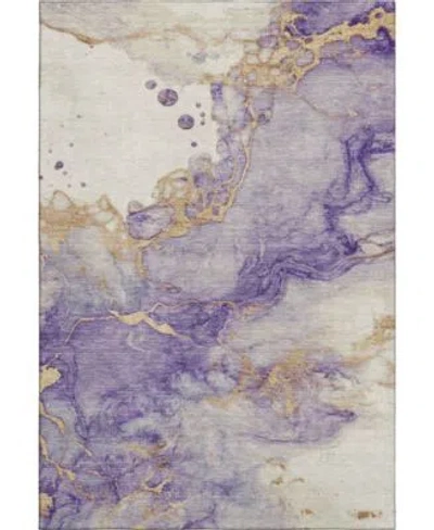 Addison Dalyn Mayfield Amf2110 Rug Collection In Purple
