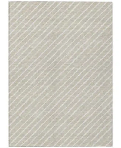 Addison Holiday Washable Indoor Outdoor Acn1819 Rug Collection In Gray