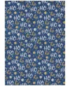 Addison Holiday Washable Indoor/outdoor Acn1810 9'x12' Area Rug In Blue