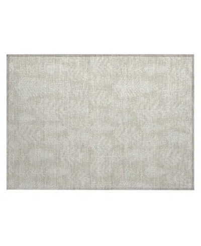 Addison Holiday Washable Indoor/outdoor Acn1813 1'8"x2'6" Area Rug In Brown
