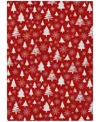 Addison Holiday Washable Indoor/outdoor Acn1815 10'x14' Area Rug In Red