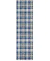 Addison Holiday Washable Indoor/outdoor Acn1817 2'3"x7'6" Runner Area Rug In Blue