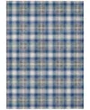 Addison Holiday Washable Indoor/outdoor Acn1817 2'6"x3'10" Area Rug In Blue