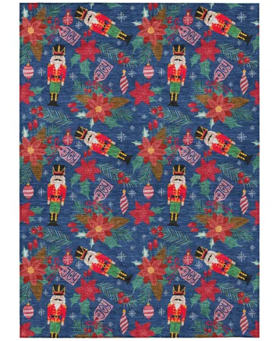 Addison Holiday Washable Indoor/outdoor Acn1822 10'x14' Area Rug In Multi