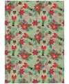 Addison Holiday Washable Indoor/outdoor Acn1822 9'x12' Area Rug In Green