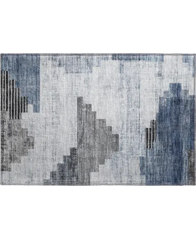 Addison Mayfield Amf1829 1'8" X 2'6" Area Rug In Blue