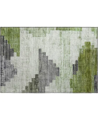 Addison Mayfield Amf1829 1'8" X 2'6" Area Rug In Green