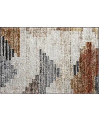 Addison Mayfield Amf1829 1'8" X 2'6" Area Rug In Gray