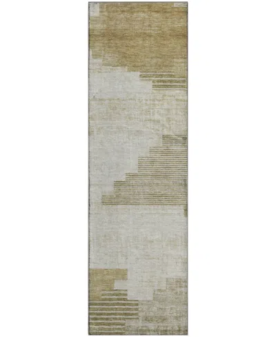 Addison Mayfield Amf1829 2'3" X 7'6" Runner Area Rug In Green