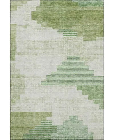 Addison Mayfield Amf1829 5' X 7'6" Area Rug In Green