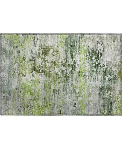Addison Mayfield Amf1830 1'8" X 2'6" Area Rug In Green