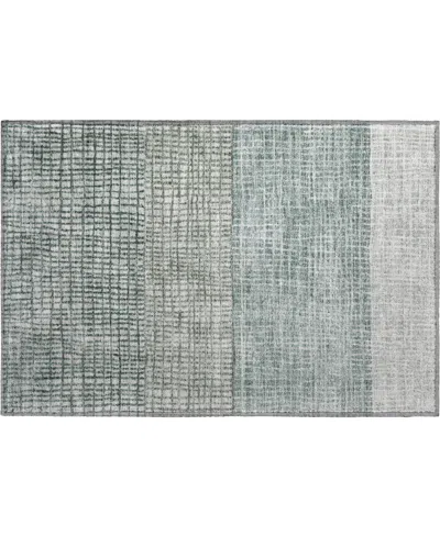 Addison Mayfield Amf1831 1'8" X 2'6" Area Rug In Blue
