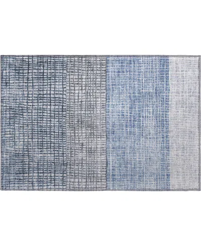 Addison Mayfield Amf1831 1'8" X 2'6" Area Rug In Blue