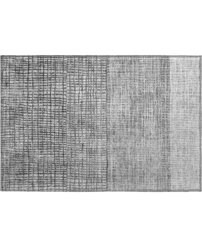 Addison Mayfield Amf1831 1'8" X 2'6" Area Rug In Gray