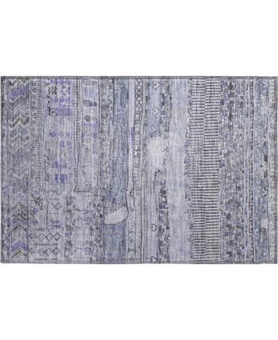 Addison Mayfield Amf1835 1'8" X 2'6" Area Rug In Blue