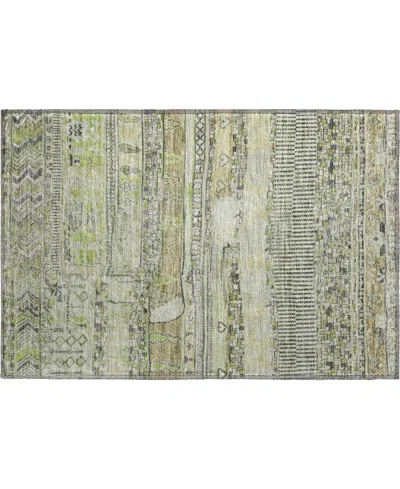 Addison Mayfield Amf1835 1'8" X 2'6" Area Rug In Green