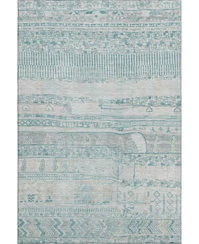 Addison Mayfield Amf1835 5' X 7'6" Area Rug In Blue