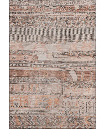 Addison Mayfield Amf1835 9' X 12' Area Rug In Brown