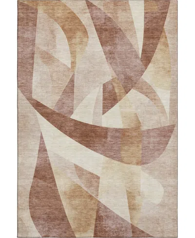 Addison Mayfield Amf1836 3' X 5' Area Rug In Brown