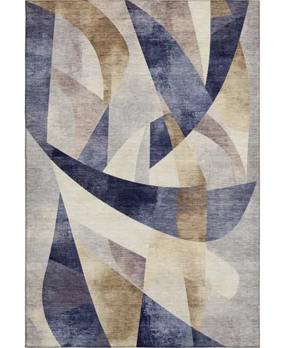 Addison Mayfield Amf1836 5' X 7'6" Area Rug In Blue