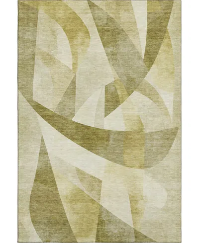 Addison Mayfield Amf1836 5' X 7'6" Area Rug In Green