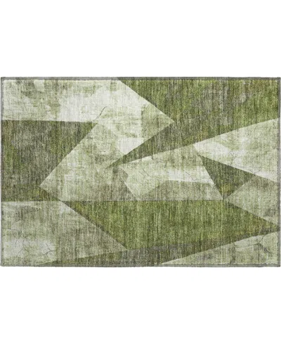 Addison Mayfield Amf1838 1'8" X 2'6" Area Rug In Green